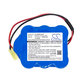 Battery for Zepter LMG-310, 9P-130, 3000mAh, Ni-MH, 10.8V, SA9KR1300SC-3RB, HQ