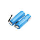 Battery 14430 with mounting plates, 650mAh, Li-Ion, 3.7V, HQ