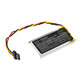 Battery for Mio MiVue 508, 518, 528, 538, 608, 618, 792, 230mAh, Li-Pol, 3.7V, TPC402035, HQ