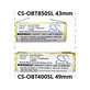 Battery for Oral-B Professional Care, Triumph, 2500mAh, Ni-MH, 1.2V, 3731, HQ