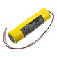Battery for Jablotron JA80A, 12000mAh, Li-MnO2, 6V, 2CR34615, HQ