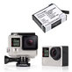 Battery for GoPro Hero 4, 1160mAh, Li-Ion, 3.8V, AHDBT-401, HQ