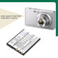 Battery for Sony Cyber-Shot DSC-TX20, TX9, 630mAh, Li-Ion, 3.7V, NP-BN1, HQ
