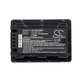 Battery for Panasonic HC-V210, 1500mAh, Li-Ion, 3.6V, VW-VBT190, HQ