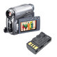 Battery for JVC Gr-D850ek, 800mAh, Li-Ion, 7.4V, BN-VF808, HQ