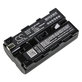 Battery for Line 6 James Tyler Variax, Line 6 JTV Guitar, 2600mAh, Li-Ion, 7.4V, BA12, HQ