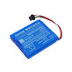 Battery for Hantek DSO-1062B, DSO-1202B, DSO-1202S, 4500mAh, Li-Pol, 7.4V, PL727076, HQ