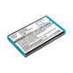 Battery for Nintendo Advance SP, AGS, 900mAh, Li-Ion, 3.7V, SAM-SPRBP, HQ