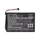 Battery for Garmin Nüvi 2757, 1500mAh, Li-Ion, 3.7V, 361-00066-00, HQ