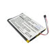 Battery for Navigon 40 Easy, Plus, Premium, 1200mAh, Li-Pol, 3.7V, 8390-ZC01-0780, HQ