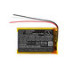 Battery for Navitel Ms700, Serioux Upq700, 1500mAh, Li-Pol, 3.7V, HR504080, HQ