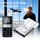 Battery for Emporia Essence Plus, Talk comfort, V20, 1050mAh, Li-Ion, 3.7V, AK-RL2, HQ