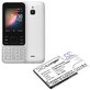 Battery for Nokia 6300 4G, Nokia 8000 4G, 1500mAh, Li-Ion, 3.7V, BL-4AX, HQ