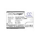 Battery for Nokia 6300 4G, Nokia 8000 4G, 1500mAh, Li-Ion, 3.7V, BL-4AX, HQ