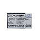 Battery for Gigabyte GSmart G1345, 1500mAh, Li-Ion, 3.7V, GLS-H03, HQ