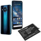 Battery for Nokia 8.3 2020 5G, 4400mAh, Li-Pol, 3.85V, HQ480, HQ