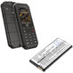 Battery for Cat B26, 1350mAh, Li-Ion, 3.7V, B26, HQ