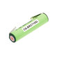 Battery for Philips Norelco QC5055, Braun FreeControl 1715, 700mAh, Ni-MH, 1.2V, 4HGAE-LFU, HQ