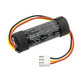 Battery for Harman/Kardon Onyx Studio 4, 3000mAh, Li-Ion, 3.7V, ICR22650, HQ