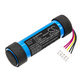 Battery for Sony SRS-XB21, 3000mAh, Li-Ion, 3.78V, ST-05, HQ