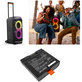 Battery for JBL Partybox Club 320, Partybox Stage 320, Xtreme 4, 10000mAh, Li-Ion, 7.4V, FG4CELL21700G, HQ