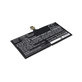 Battery for Microsoft Surface Pro 4, 5050mAh, Li-Pol, 7.5V, DYNR01, HQ