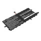 Battery for Lenovo Thinkpad X1 Tablet, 4900mAh, Li-Pol, 7.5V, SB10J78994, HQ