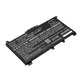 Battery for HP Pavilion 14, 15, 17, 3550mAh, Li-Pol, 11.55V, HT03XL, HQ