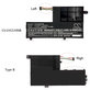 Battery for Lenovo Yoga 510 14, Yoga 510 15, 4600mAh, Li-Pol, 7.6V, L15L2PB1, HQ