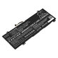Battery for Lenovo Ideapad C340, Ideapad Flex, 2850mAh, Li-Pol, 15.36V, L18C4PF3, HQ