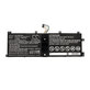 Battery for Lenovo IdeaPad Miix 510, Miix520, Miix 5 Pro, 4850mAh, Li-Pol, 7.68V, 2ICP5/70/106, HQ