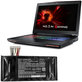 Battery for MSI GT72, MSI WT72, 7500mAh, Li-Ion, 11.1V, BTY-L77, HQ