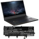 Battery for Asus Zephyrus Gx701, Rog Zephyrus S Gx701, Rog Gx701, 4850mAh, Li-Pol, 15.4V, C41N1802, HQ