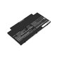 Battery for Fujitsu Lifebook AH77, A556, A3510, U536, 4050mAh, Li-Pol, 10.8V, CP641484-01, HQ
