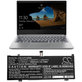 Battery for Lenovo ThinkBook 13s, 14s, 2850mAh, Li-Pol, 15.36V, L18C4PF0, HQ