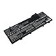 Battery for Lenovo ThinkPad T480S, 4600mAh, Li-Pol, 11.58V, 01AV478, HQ