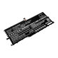 Battery for Lenovo ThinkPad X1 Yoga 2018, 3500mAh, Li-Pol, 15.36V, L17C4P71, HQ