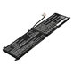 Battery for MSI GS65 Stealth Thin, PS63, P65 Creator 8RF, 5200mAh, Li-Pol, 15.2V, BTY-M6L, HQ