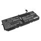 Battery for Dell XPS 13 9300, 9380, 9310, 6500mAh, Li-Pol, 7.6V, 2XXFW, HQ