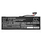 Battery for MSI GS40, GS43, MS14, 8000mAh, Li-Ion, 7.6V, BTY-M47, HQ