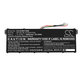 Battery for Acer ConceptD 3, Spin 5, Swift 3, 5, X, Travelmate Spin P4, 3800mAh, Li-Pol, 15.4V, AP18C7M, HQ