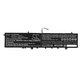 Battery for Lenovo Yoga, 4300mAh, Li-Pol, 15.36V, L18D4PF1, HQ