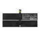 Battery for Microsoft Surface 1769, Microsoft Surface 1782, 5900mAh, Li-Pol, 7.57V, DYNK01, HQ
