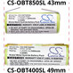 Battery for Oral-B Triumph 4000, 2000mAh, Ni-MH, 1.2V, 3761, HQ