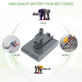 Battery for Dyson DC31, DC34, DC35, DC44, DC56, 2500mAh, Li-Ion, 22.8V, 965557-03, HQ