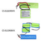 Battery for AEG, Electrolux, 1300mAh, Ni-MH, 12V, 4055132304, HQ