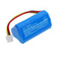 Battery for CleanMate S460, Pure Clean PUCRC25, 2600mAh, Li-Ion, 11.1V, 18650-3S15, HQ