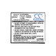 Battery for Bang & Olufsen Beoplay H7, H8, H9, 650mAh, Li-Ion, 3.7V, PLB-103, HQ