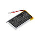Battery for Sennheiser Momentum 2.0, 3.0, Urbanite XL, 600mAh, Li-Pol, 3.7V, AHB622540N1, HQ