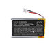 Battery for Sennheiser Momentum 2.0, 3.0, Urbanite XL, 600mAh, Li-Pol, 3.7V, AHB622540N1, HQ